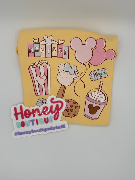 Magical Snacks Comfort Colors Shirt