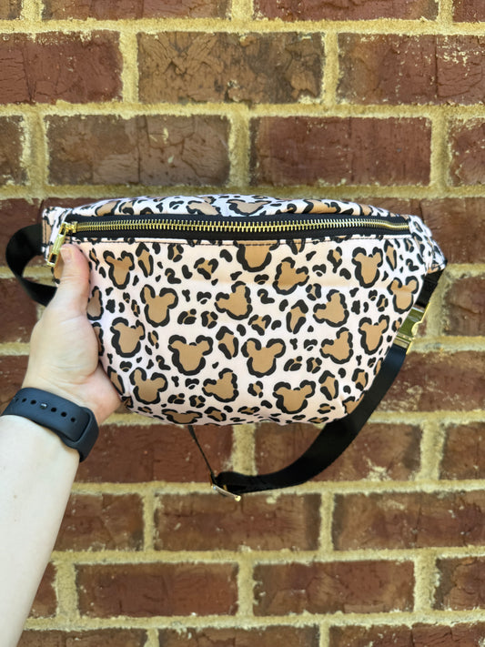 Magical Leopard Print LARGE Fanny Pack