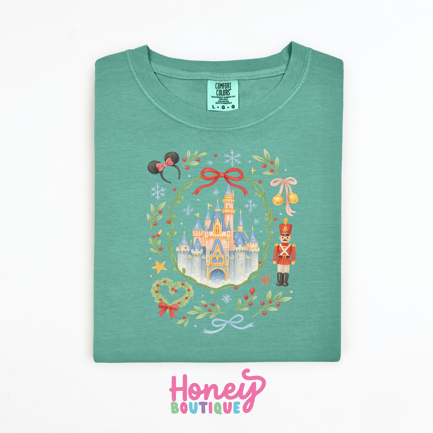 Christmas Castle Nutcracker Comfort Colors Shirt