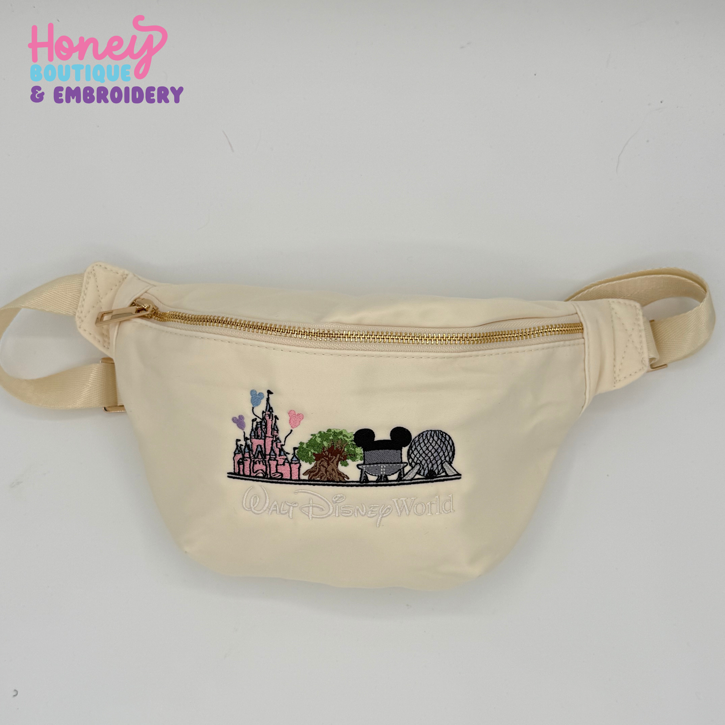 Park Icons Large Embroidered Fanny Pack