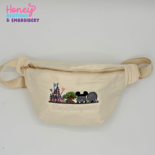 Park Icons Large Embroidered Fanny Pack