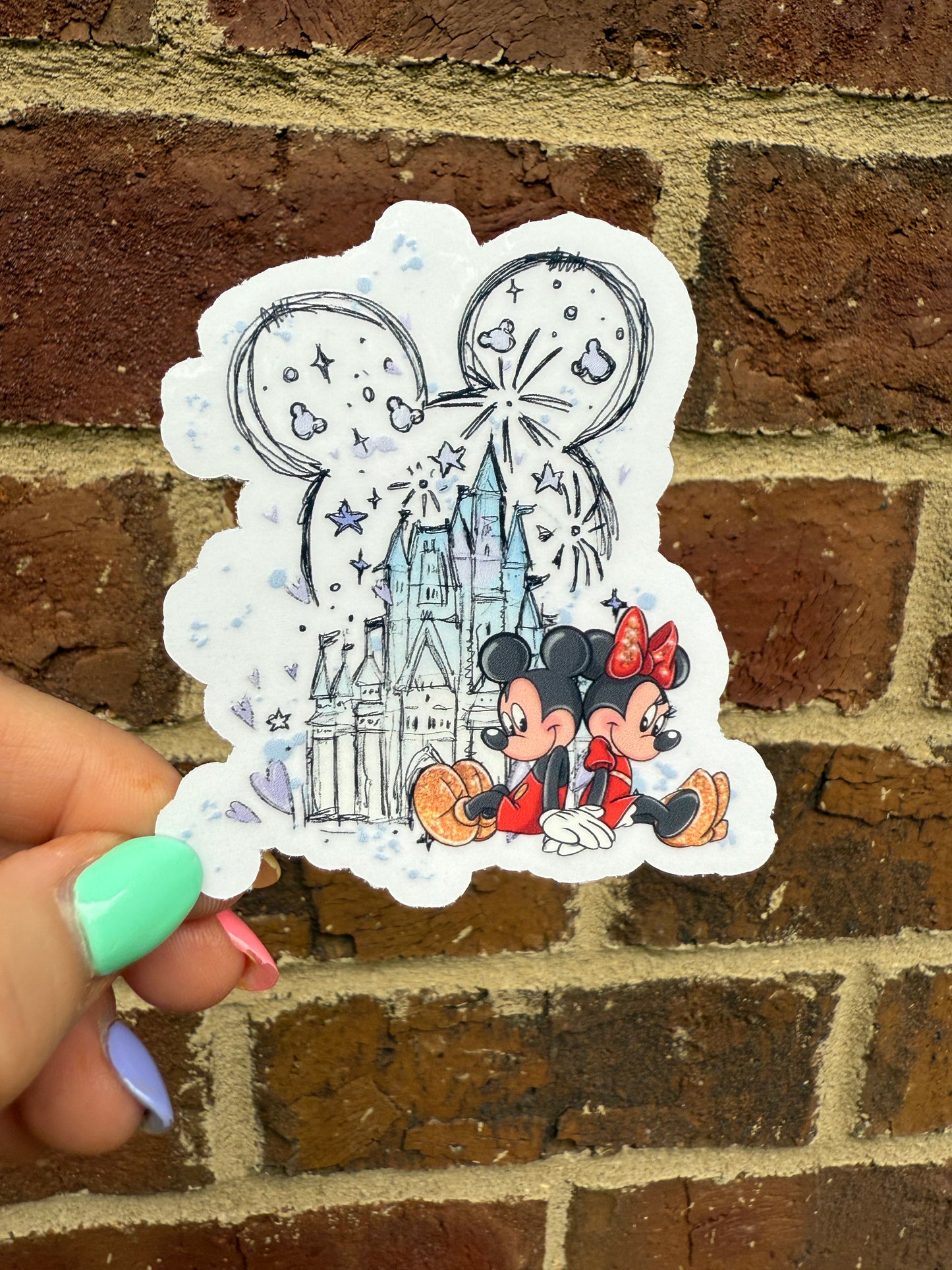 Mouse Castle Sticker