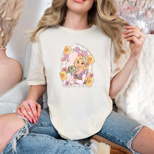Long Hair Princess Comfort Colors Shirt