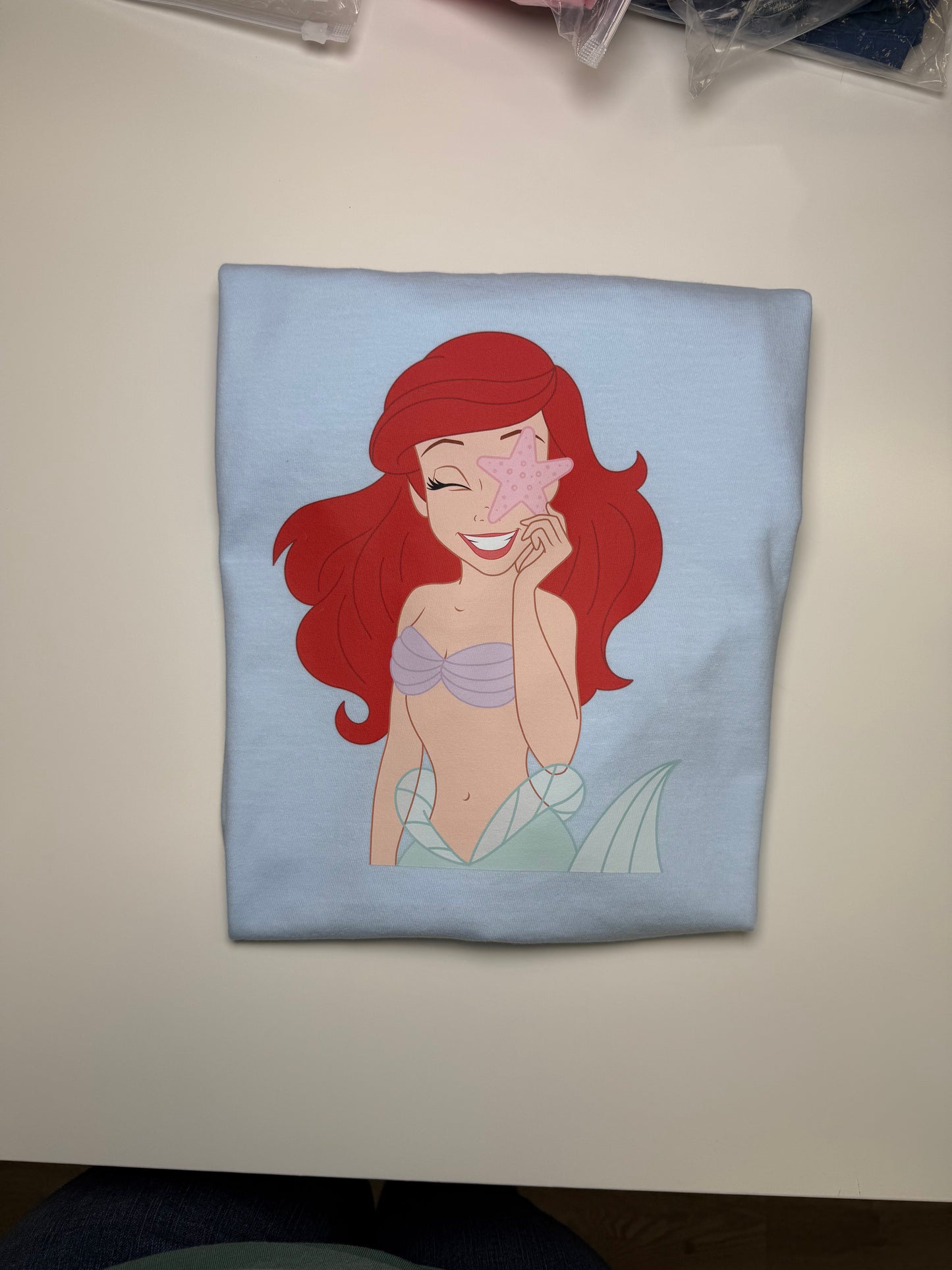 Mermaid Starfish Comfort Colors Shirt