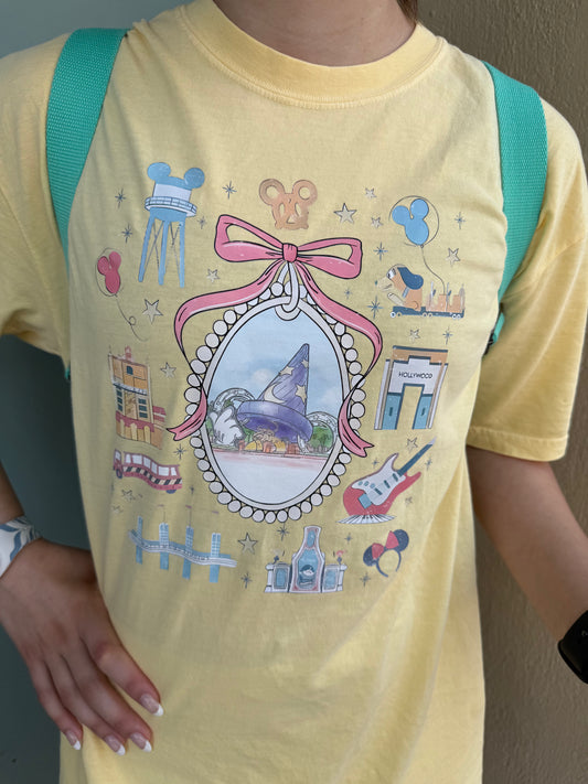Hollywood Coquette Collage Comfort Colors Shirt