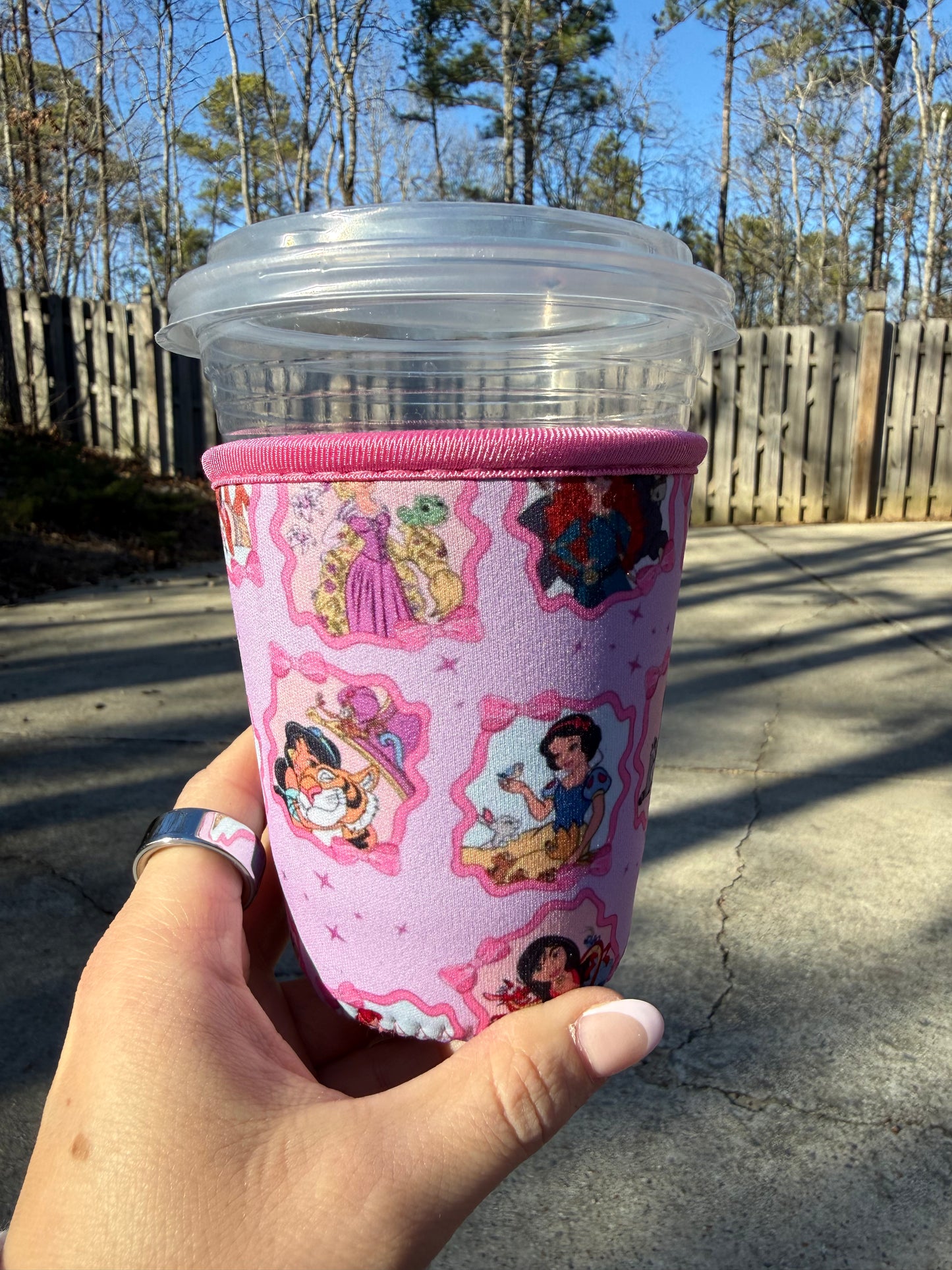 Princess & Sidekicks Coffee Sleeve