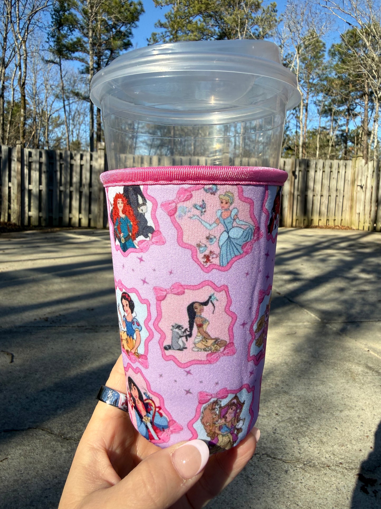 Princess & Sidekicks Coffee Sleeve