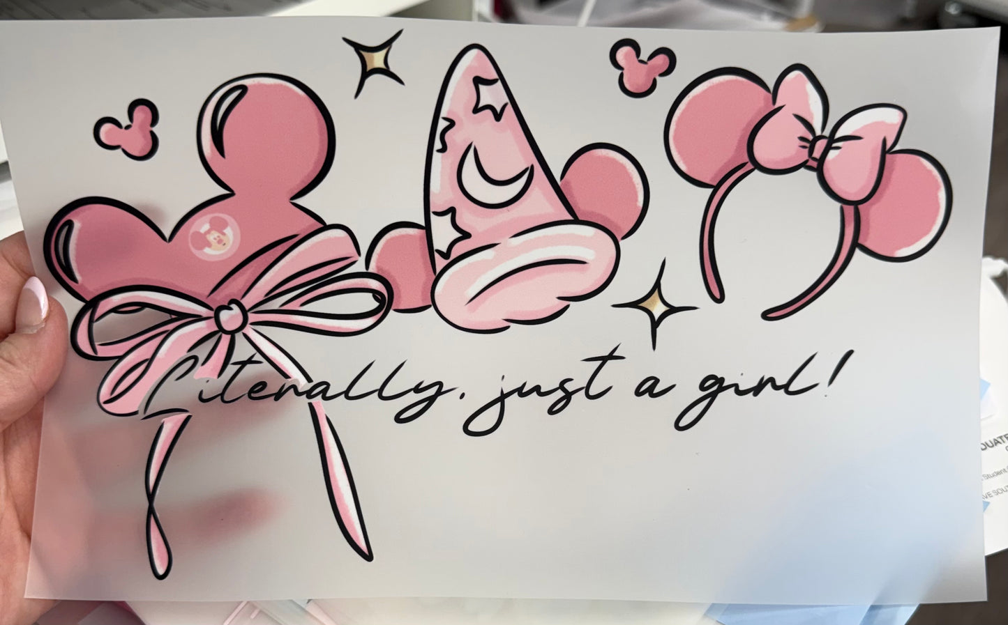 Literally Just a Girl - T-Shirt or Sweatshirt