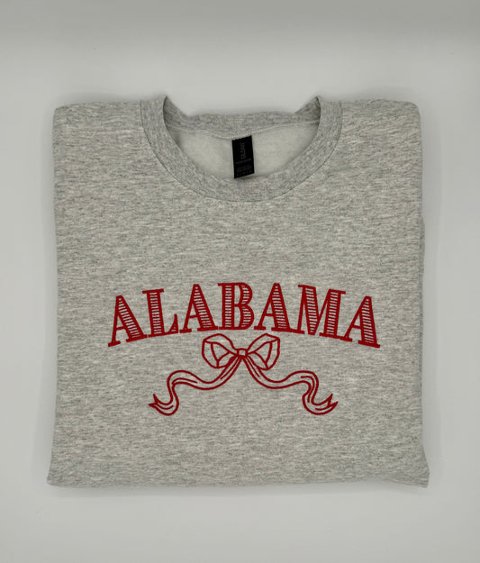 Alabama Coquette Embroidered Sweatshirt