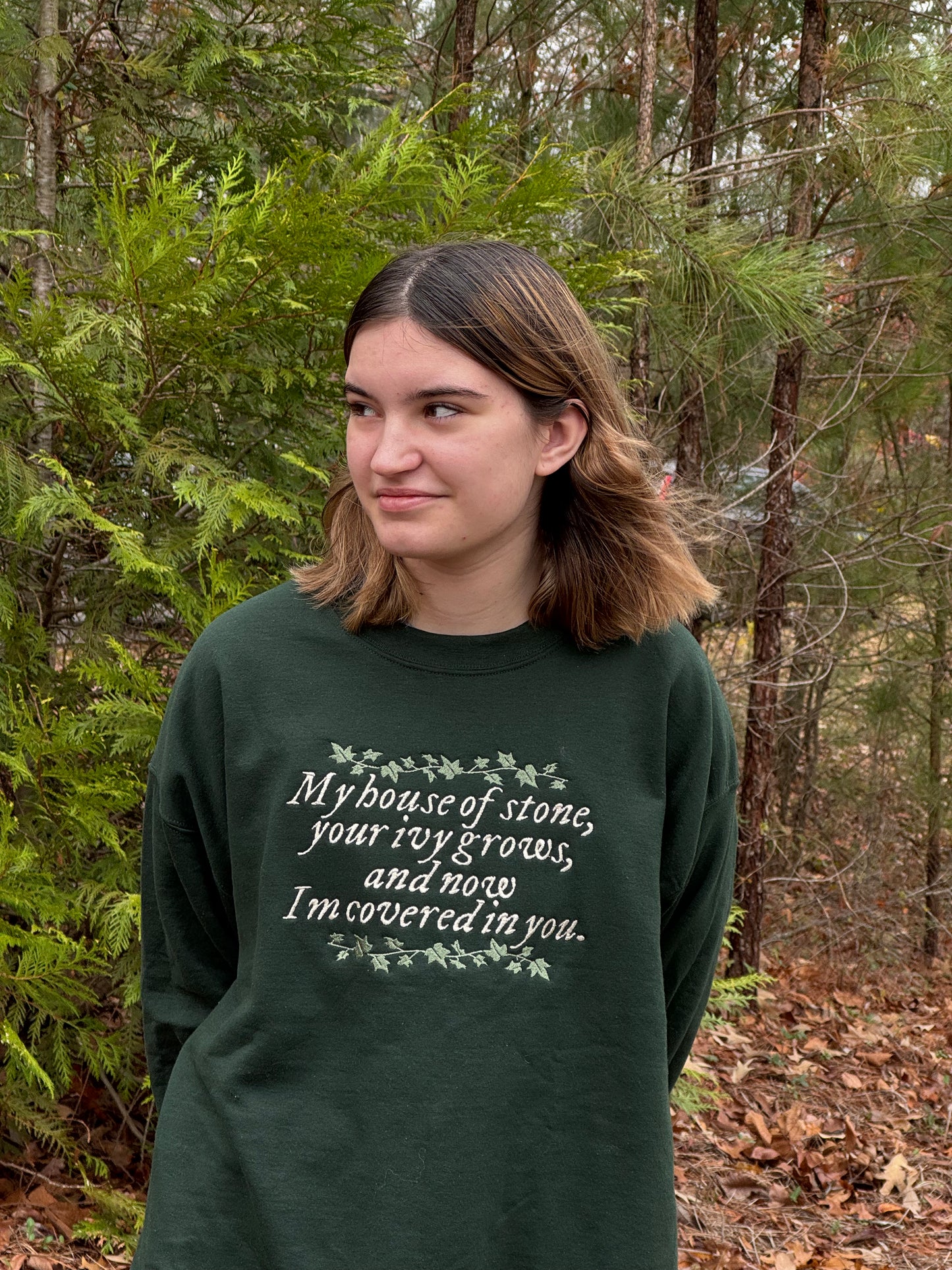 Ivy Evermore Embroidered Sweatshirt