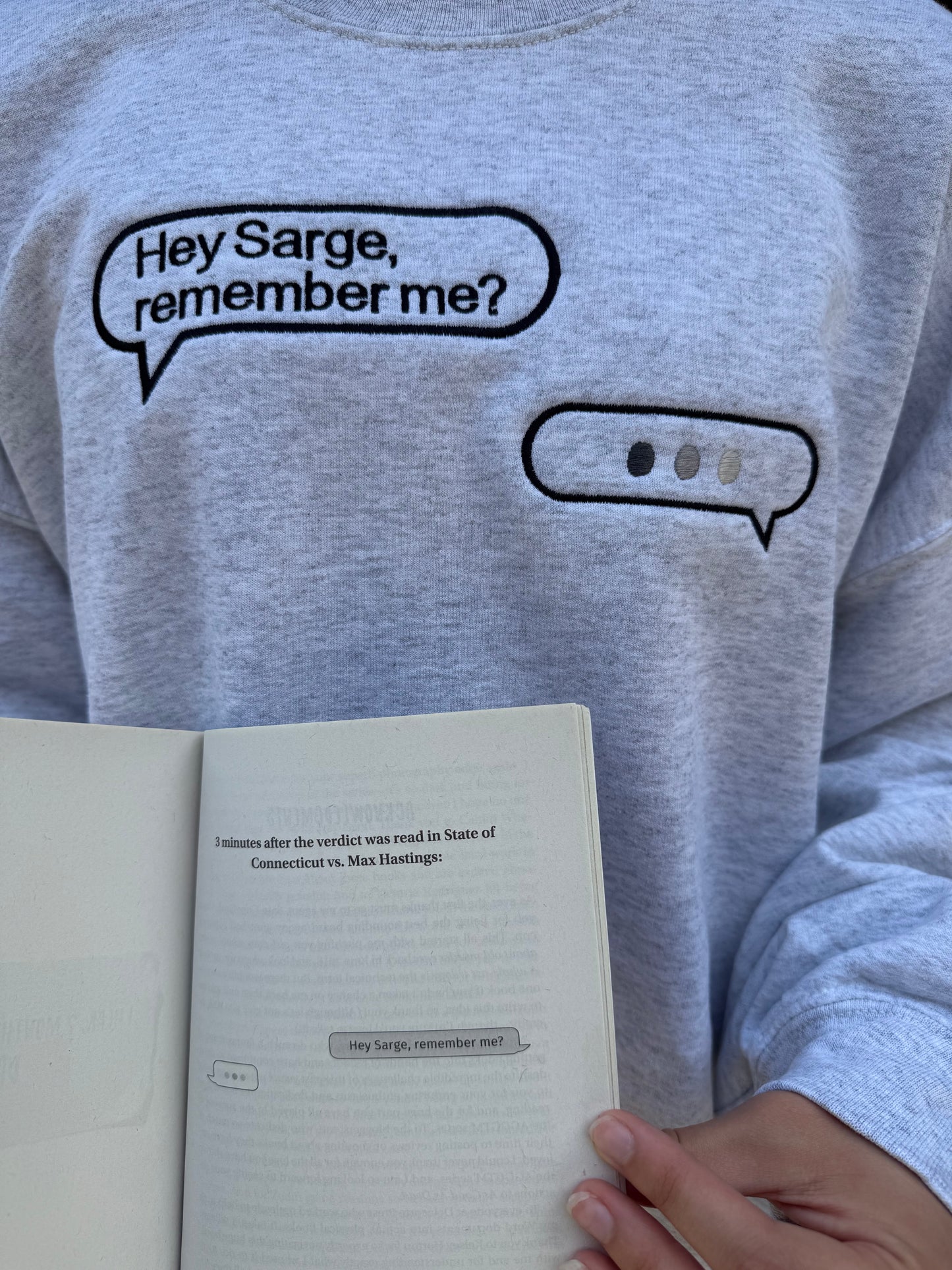 Hey Sarge AGGGTM Embroidered Sweatshirt