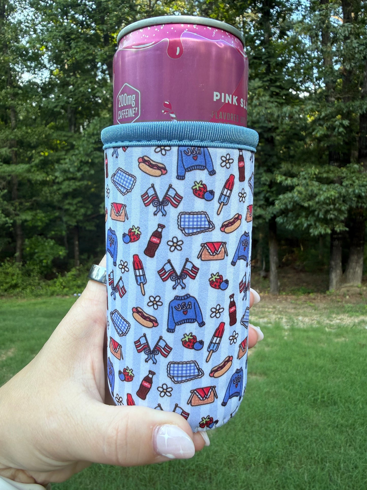 American Girly SLIM Can Drink Sleeves