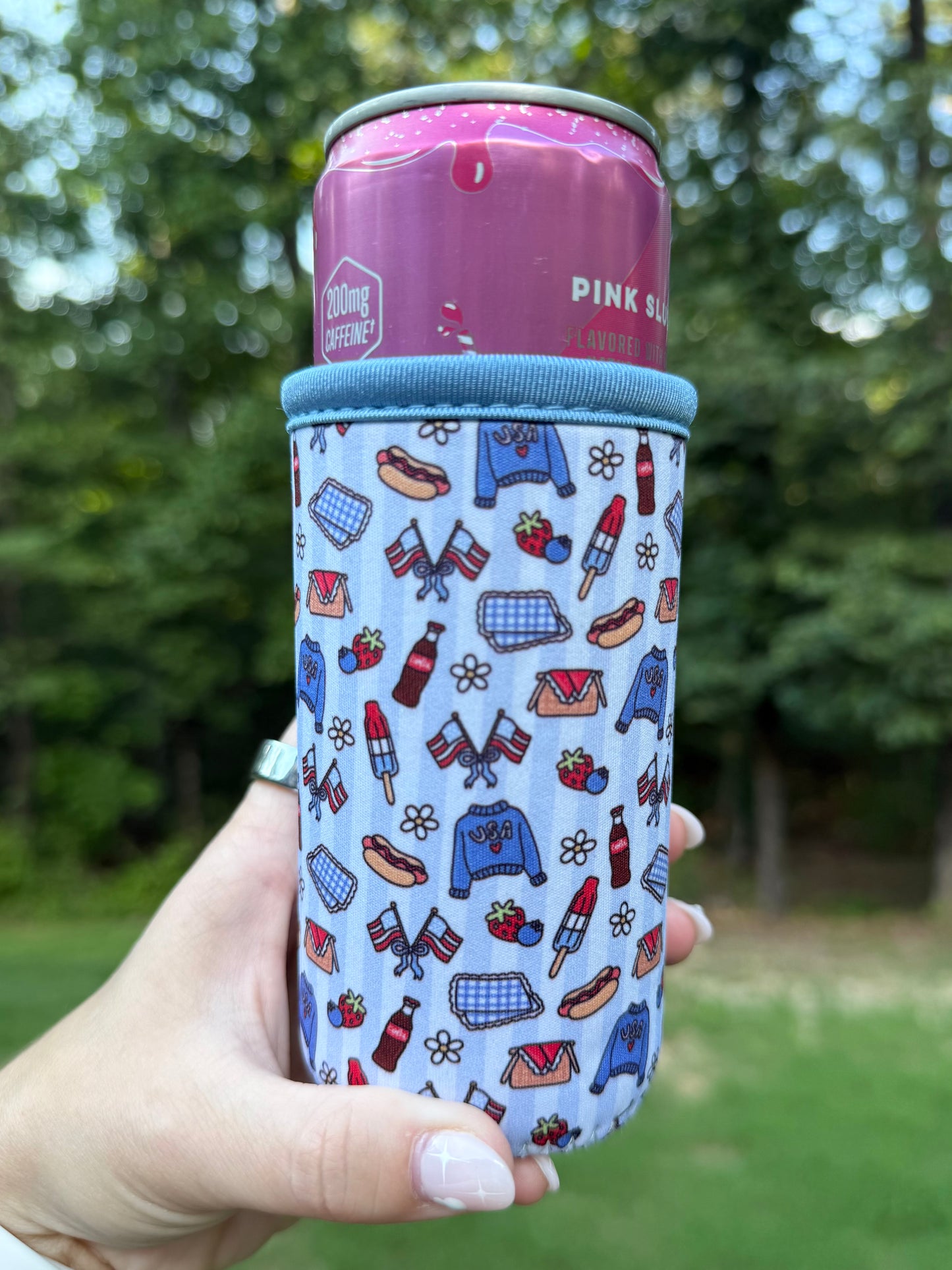 American Girly SLIM Can Drink Sleeves