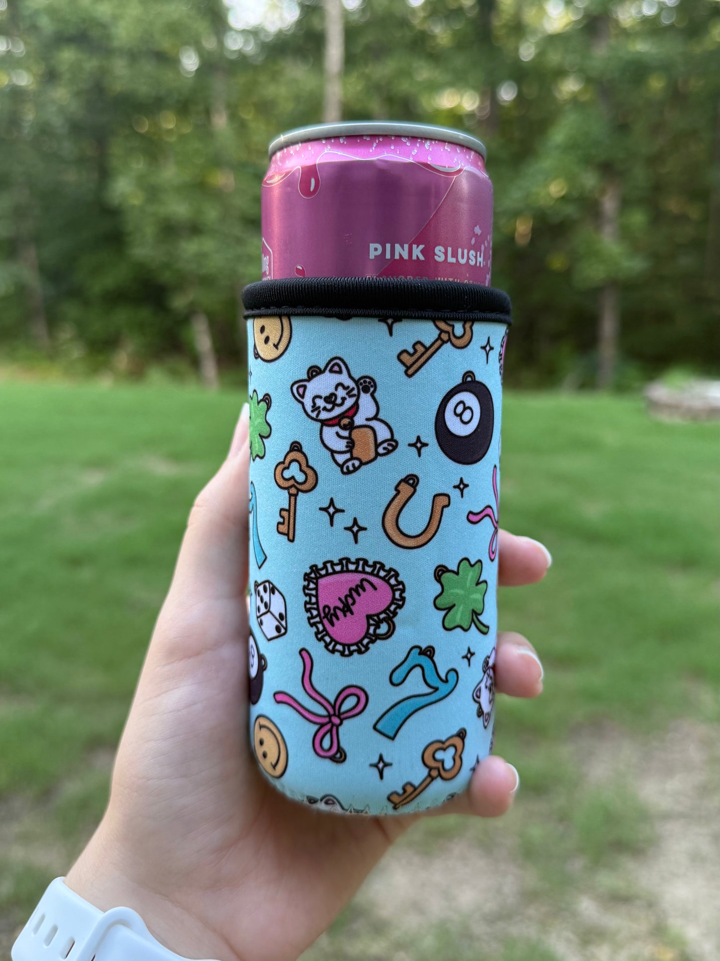 Lucky Girl SLIM Can Drink Sleeves