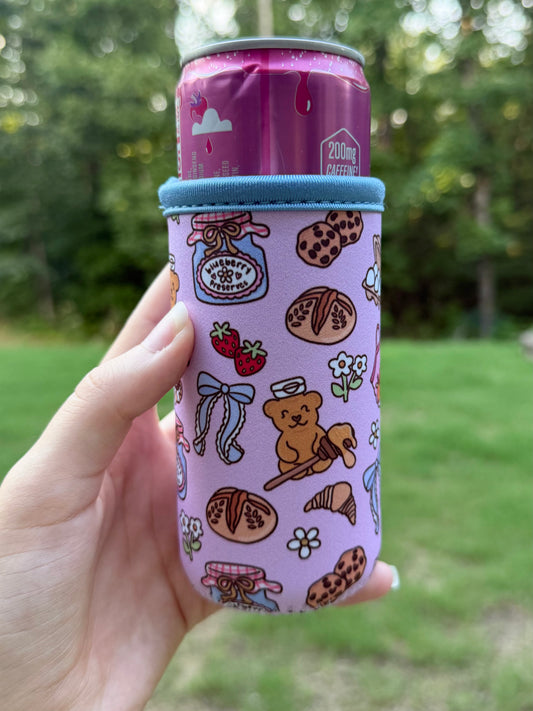 Farmers Market Girly SLIM Can Drink Sleeves
