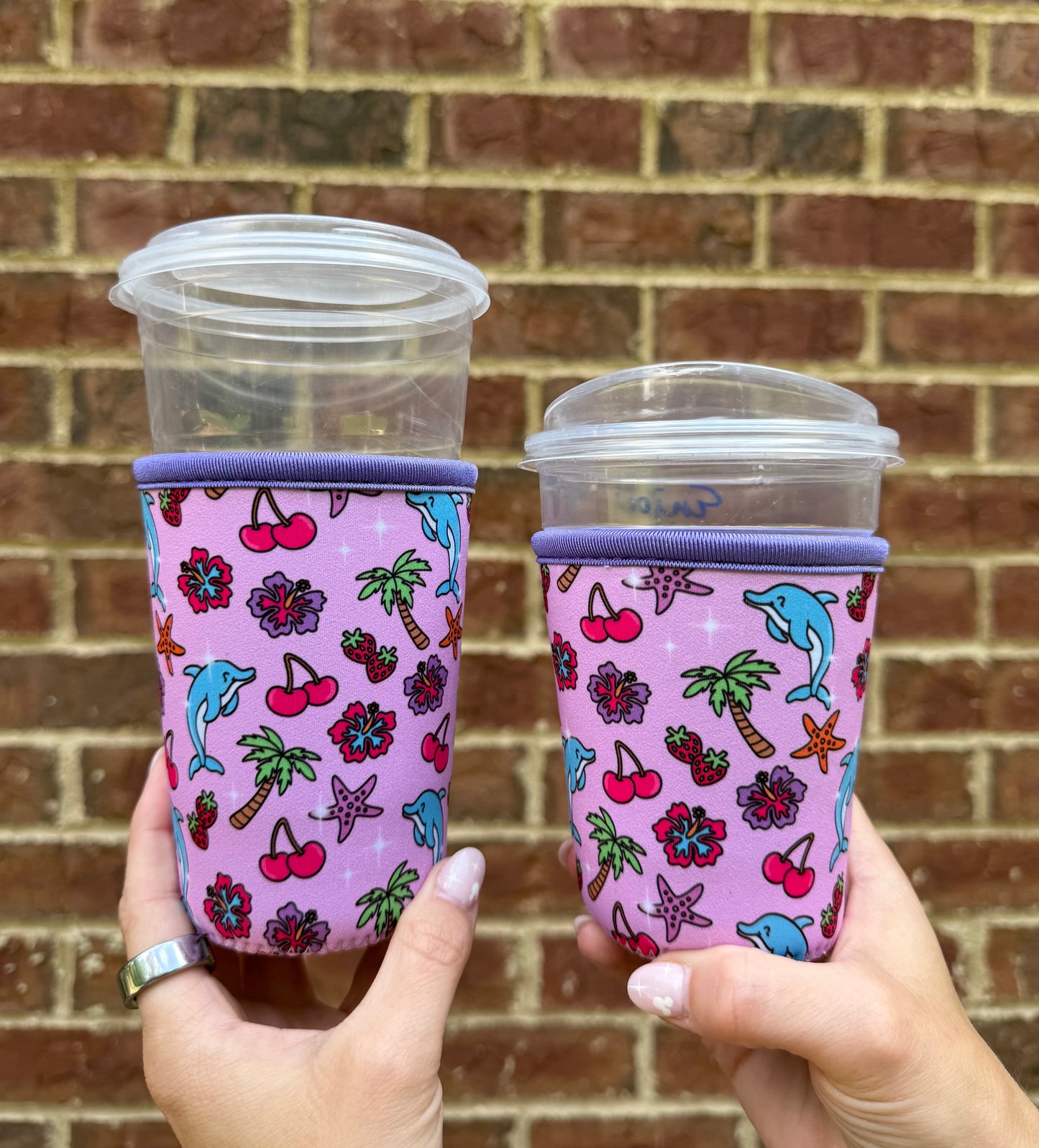 Summer Girly Coffee Sleeves