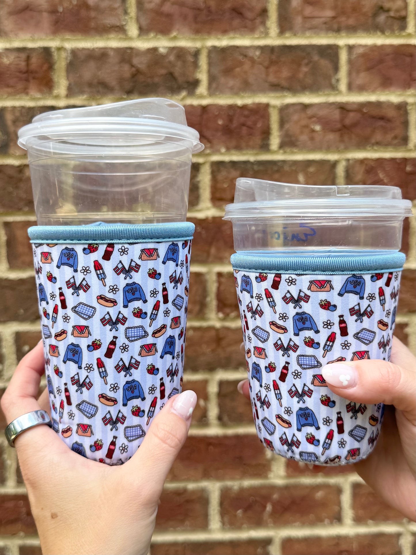 American Girly Coffee Sleeves