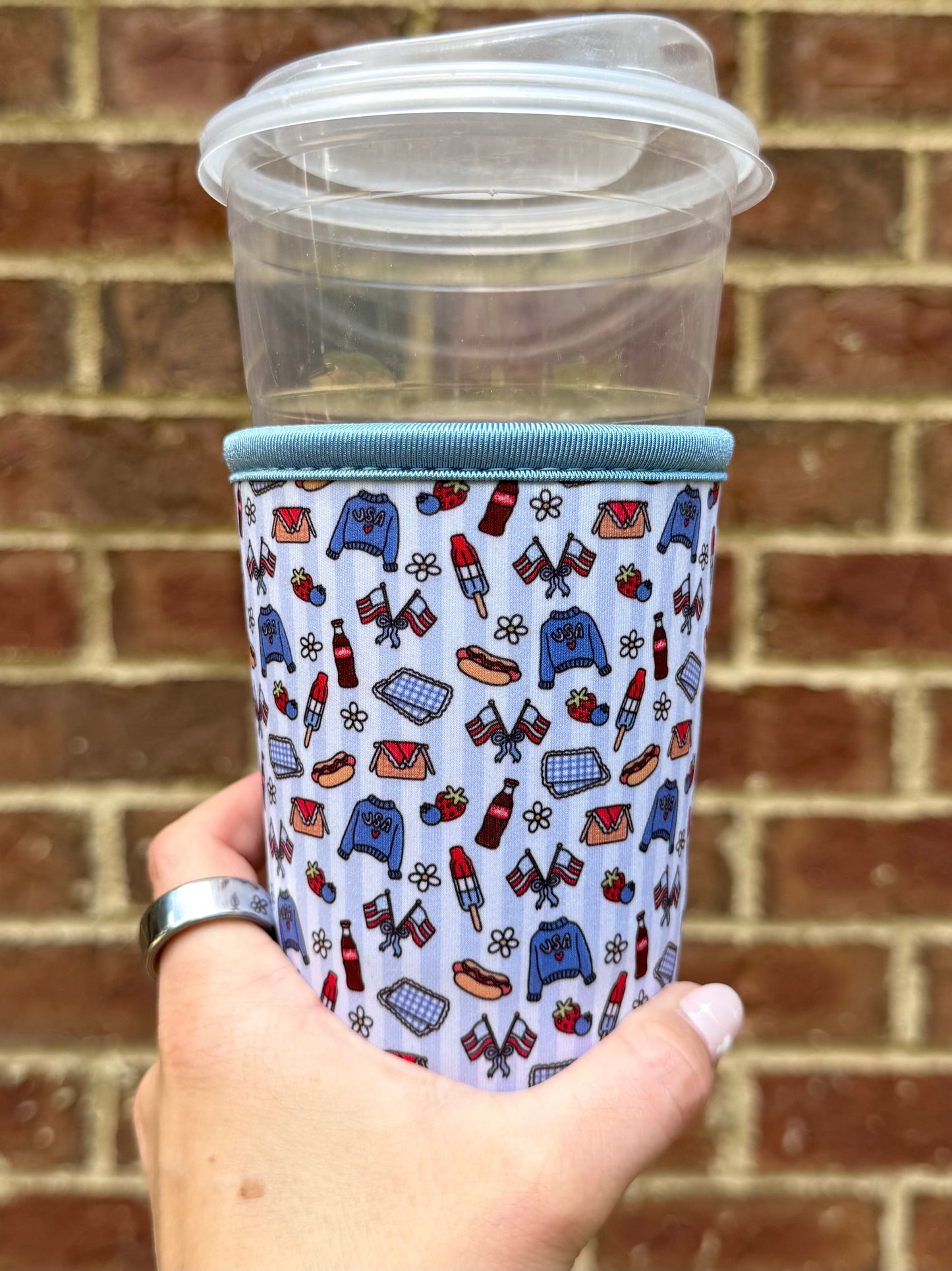 American Girly Coffee Sleeves