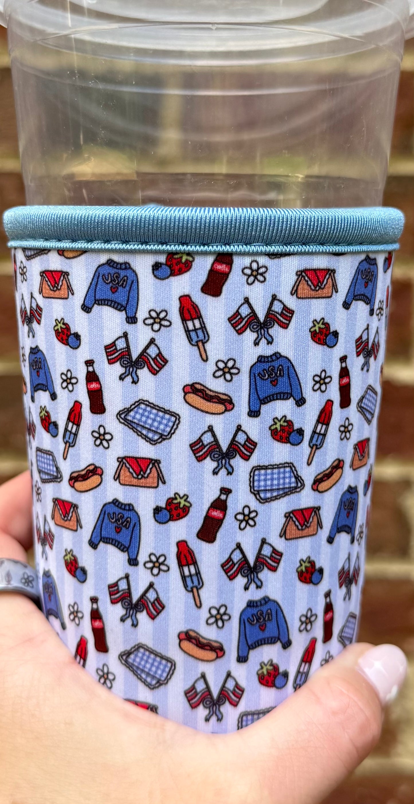 American Girly Coffee Sleeves