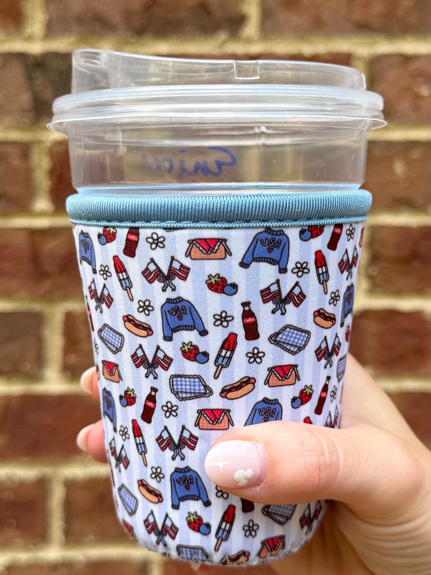 American Girly Coffee Sleeves