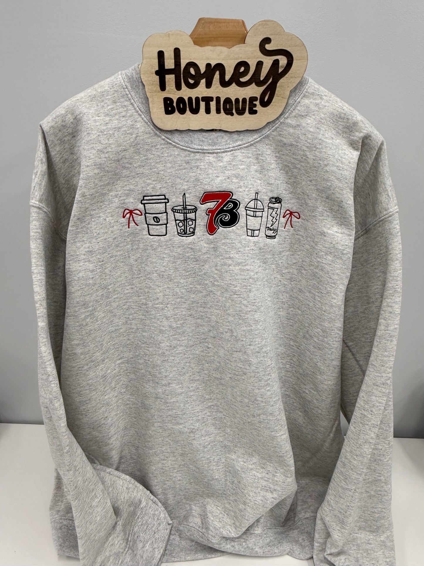 7 Brew Icons Embroidered Sweatshirt