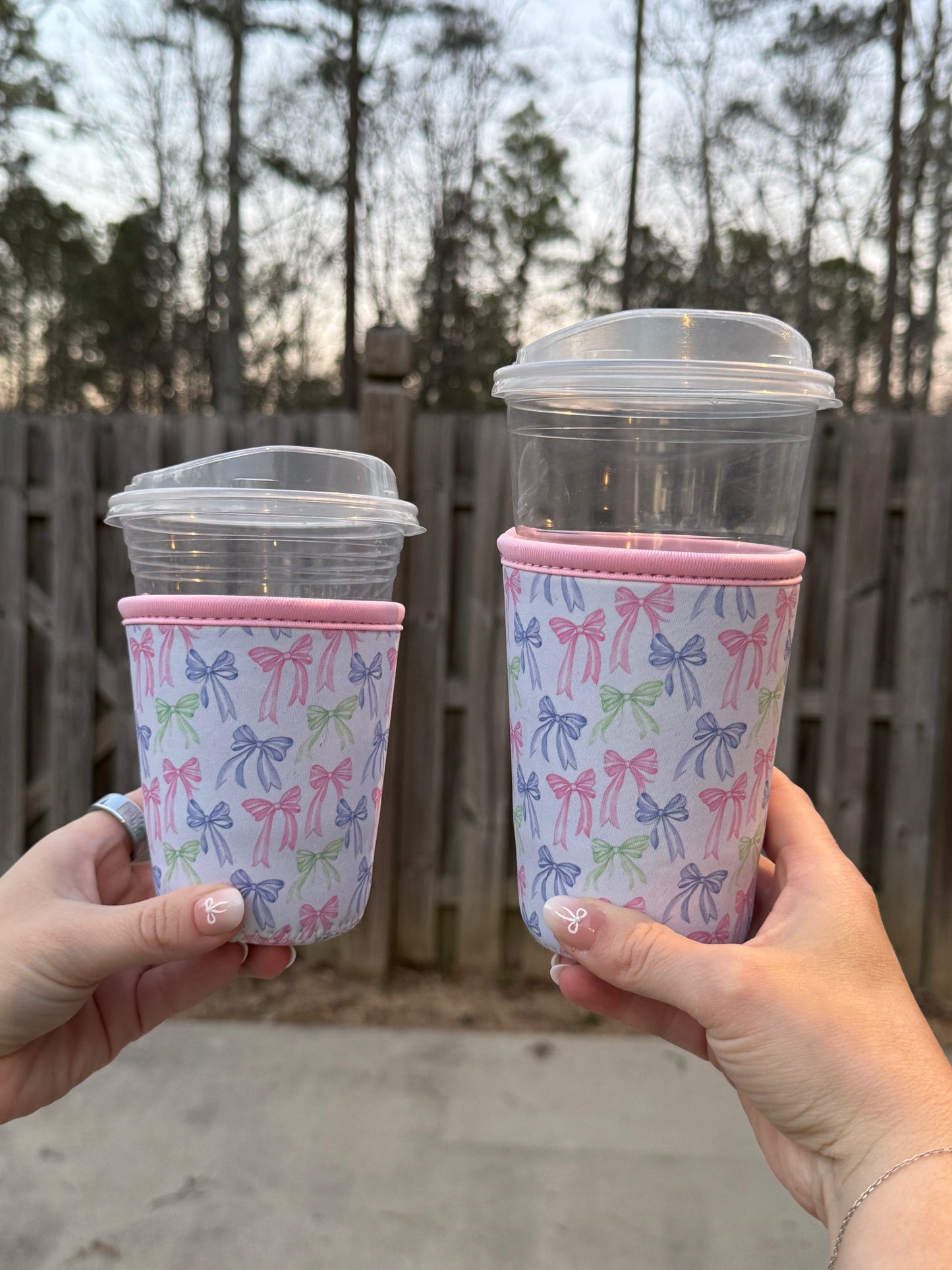 Coquette Bows Coffee Sleeves