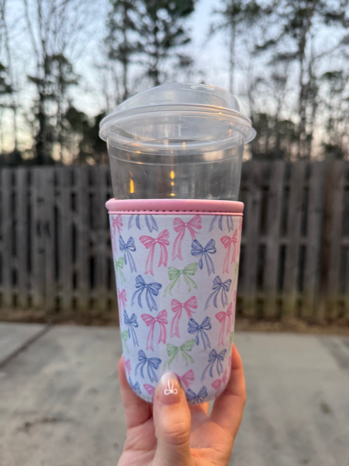 Coquette Bows Coffee Sleeves