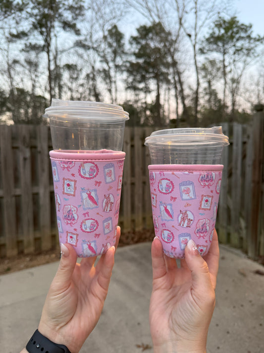 Pink Frames Coffee Sleeves