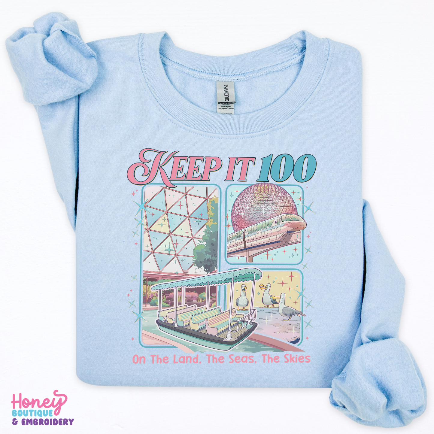Keep it 100 - T-Shirt or Sweatshirt