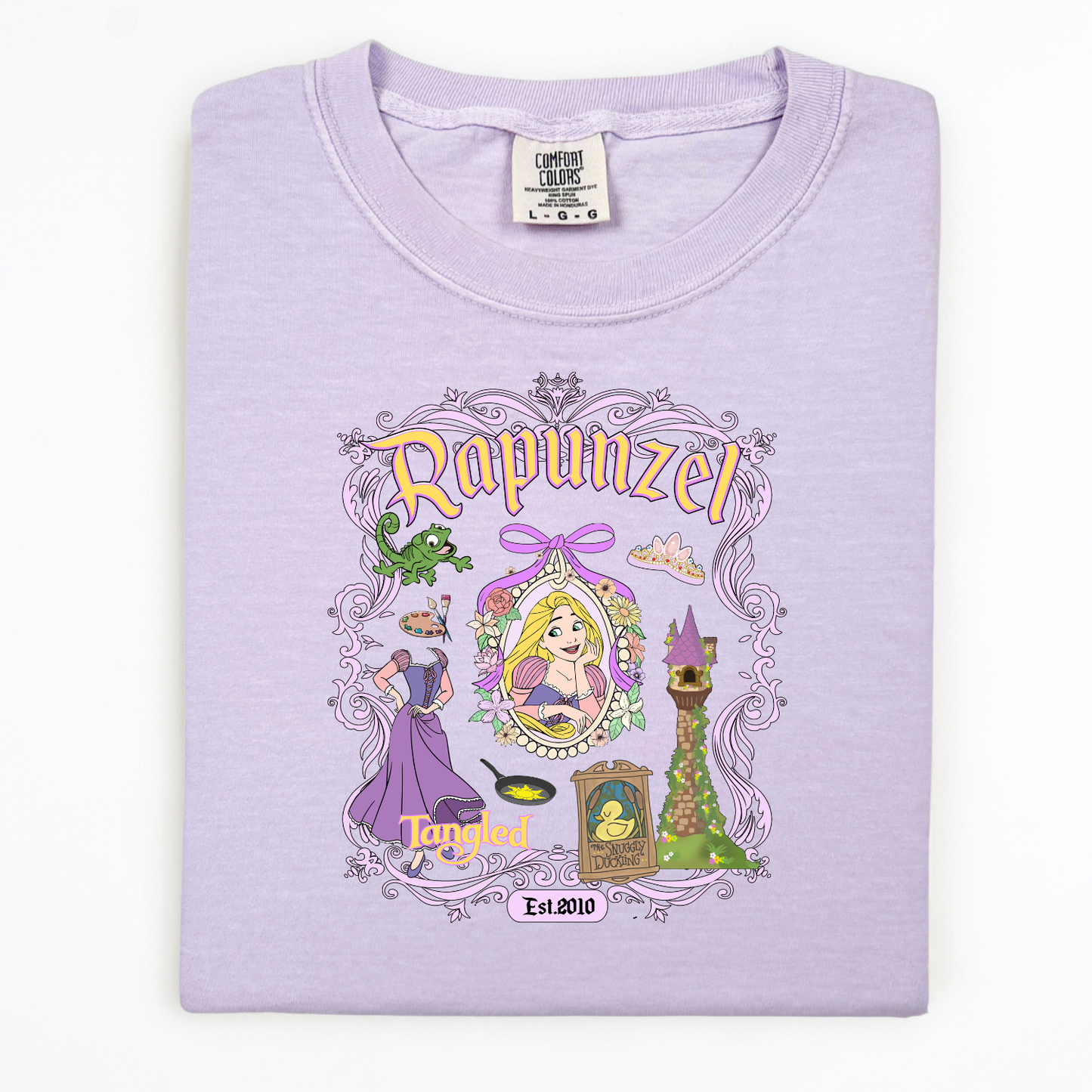 Long Hair Princess Collage - T-Shirt or Sweatshirt