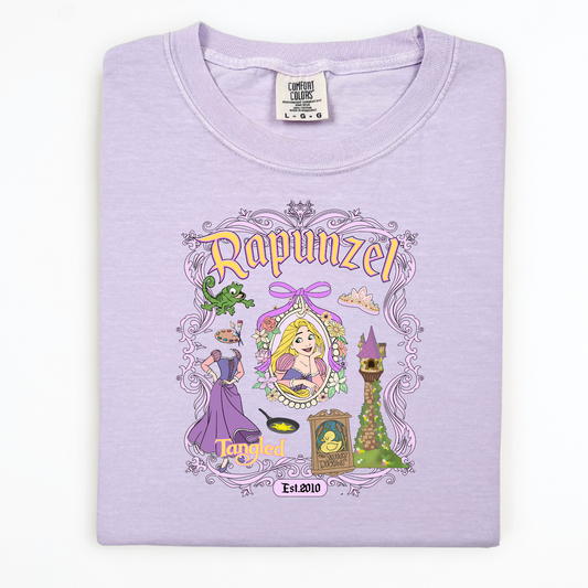 Long Hair Princess Collage - T-Shirt or Sweatshirt