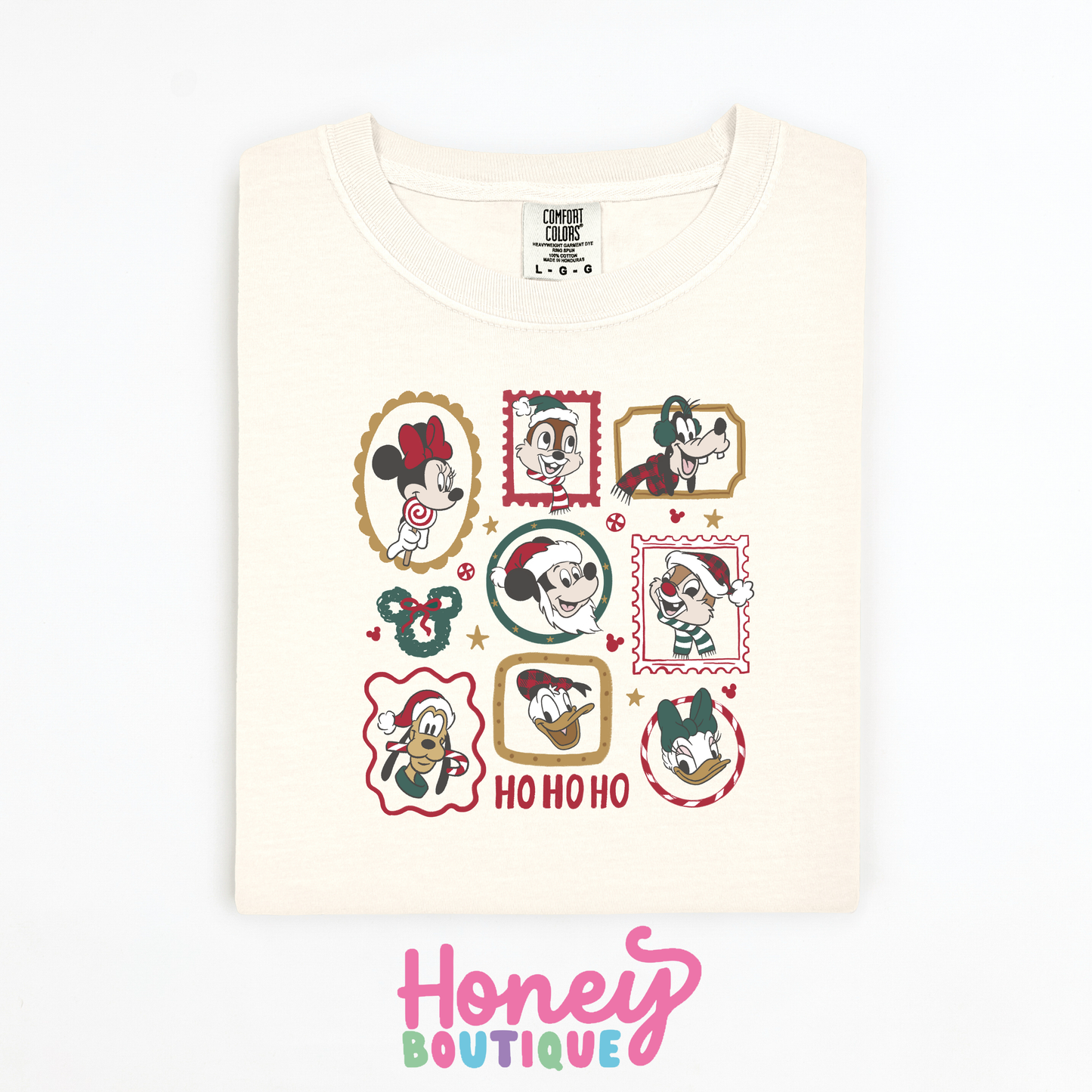 Magical Friends Christmas Frames Comfort Colors Shirt