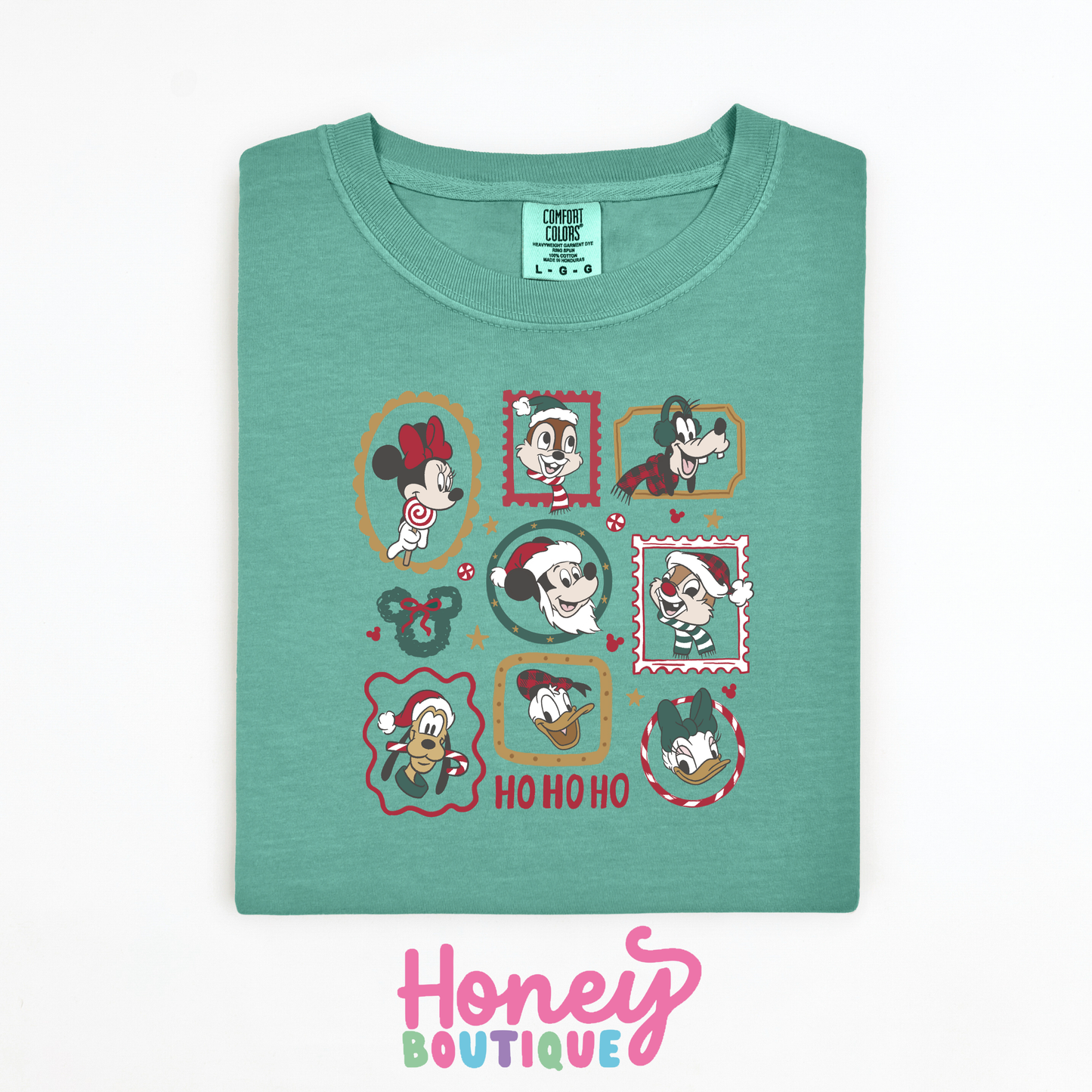 Magical Friends Christmas Frames Comfort Colors Shirt