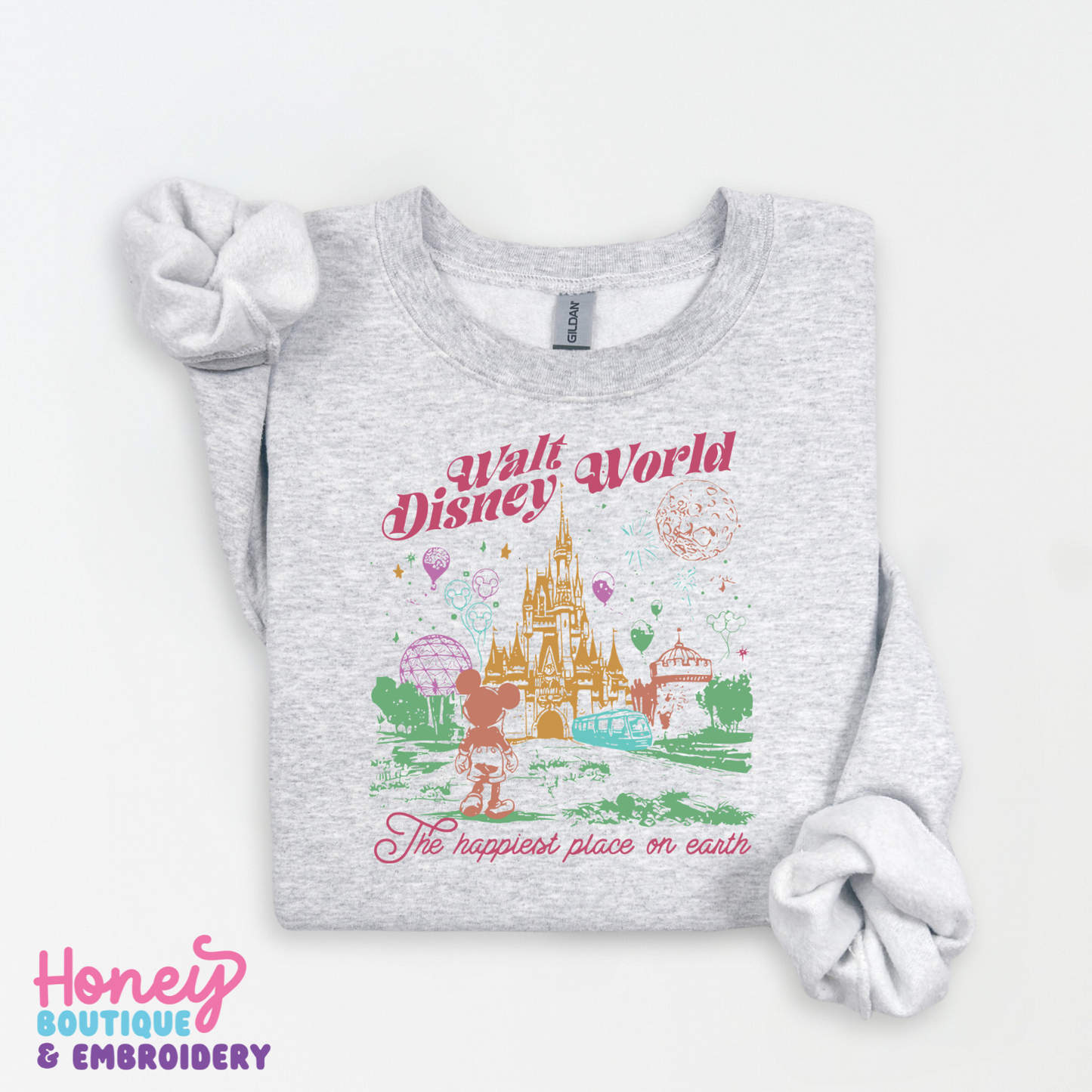 Mouse on Main Colorful - T-Shirt or Sweatshirt