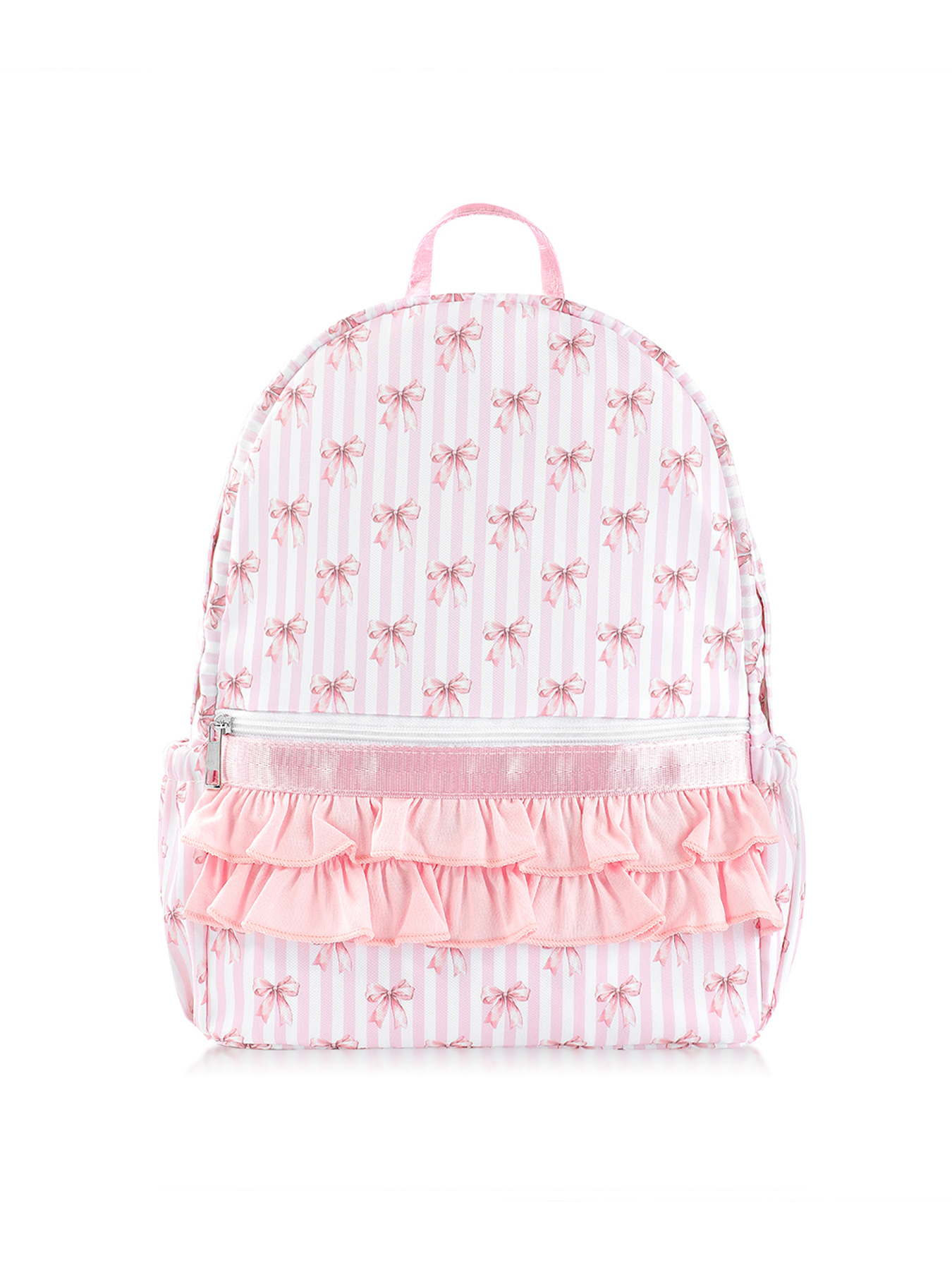 Personalized Ruffle Backpack - Embroidered with Name or Initials