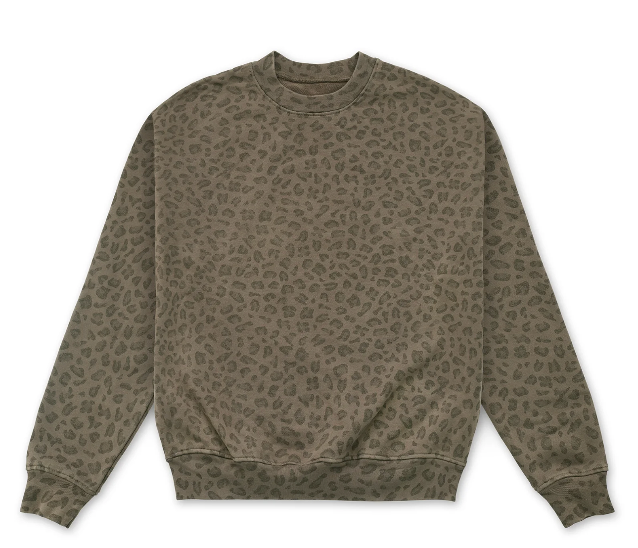 Leopard Custom Embroidered Sweatshirt