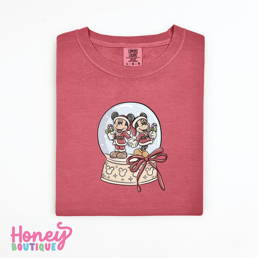 Snow Globe Comfort Colors Shirt