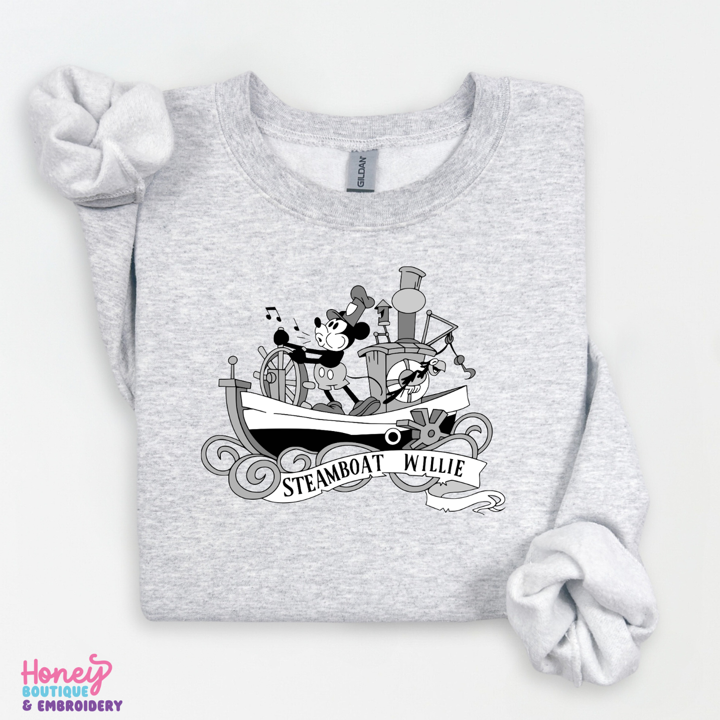 Steamboat Mouse - T-Shirt or Sweatshirt