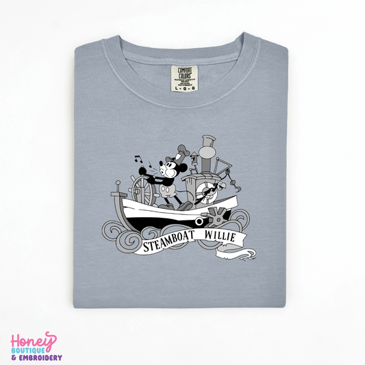 Steamboat Mouse - T-Shirt or Sweatshirt