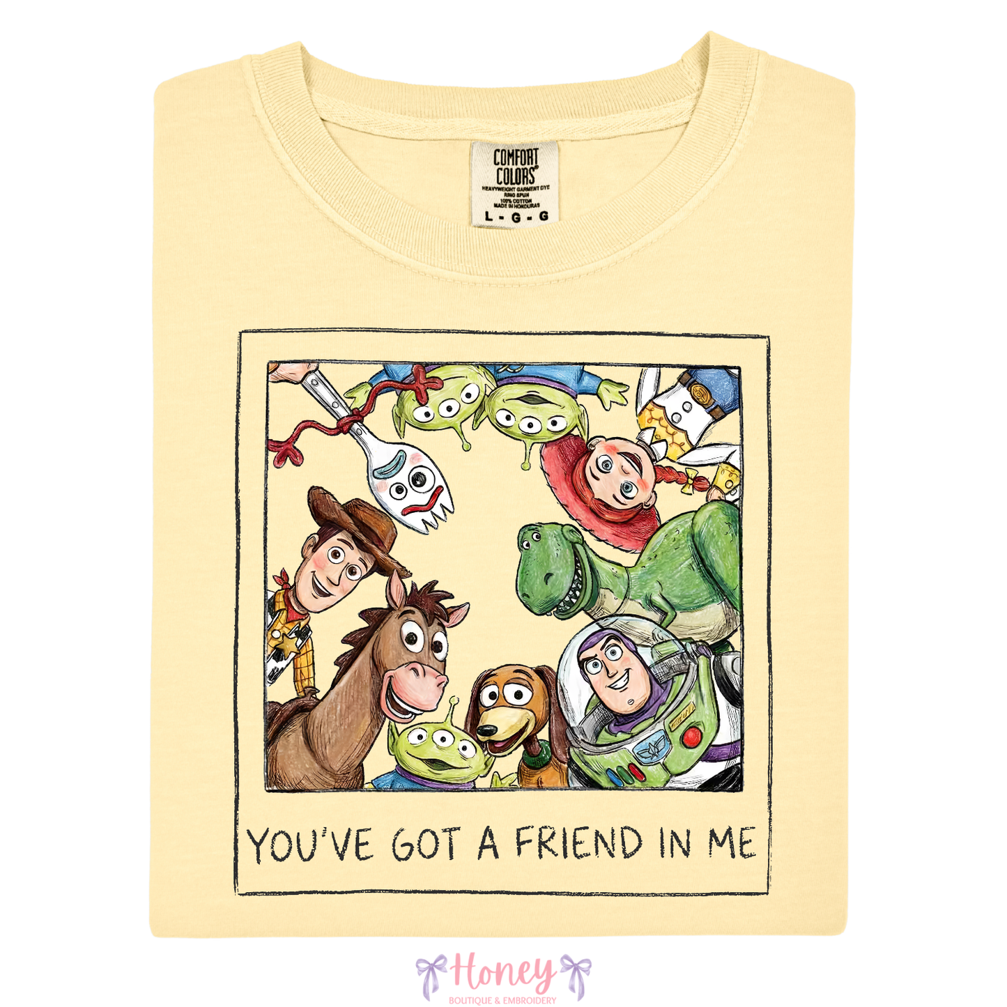 You've Got A Friend Polaroid - Toy Friends - T-Shirt or Sweatshirt