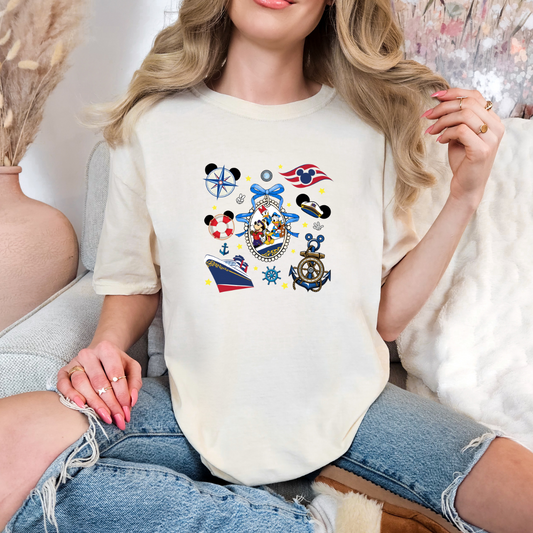 Cruise Coquette Comfort Colors Shirt