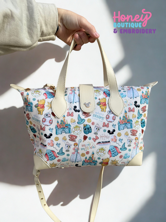 Magical Characters Pouchette Crossbody Bag
