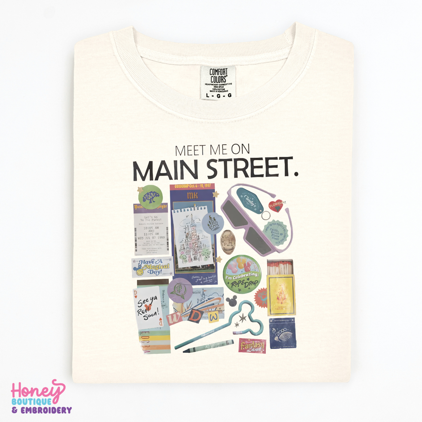 Vintage Main Street - T-Shirt or Sweatshirt