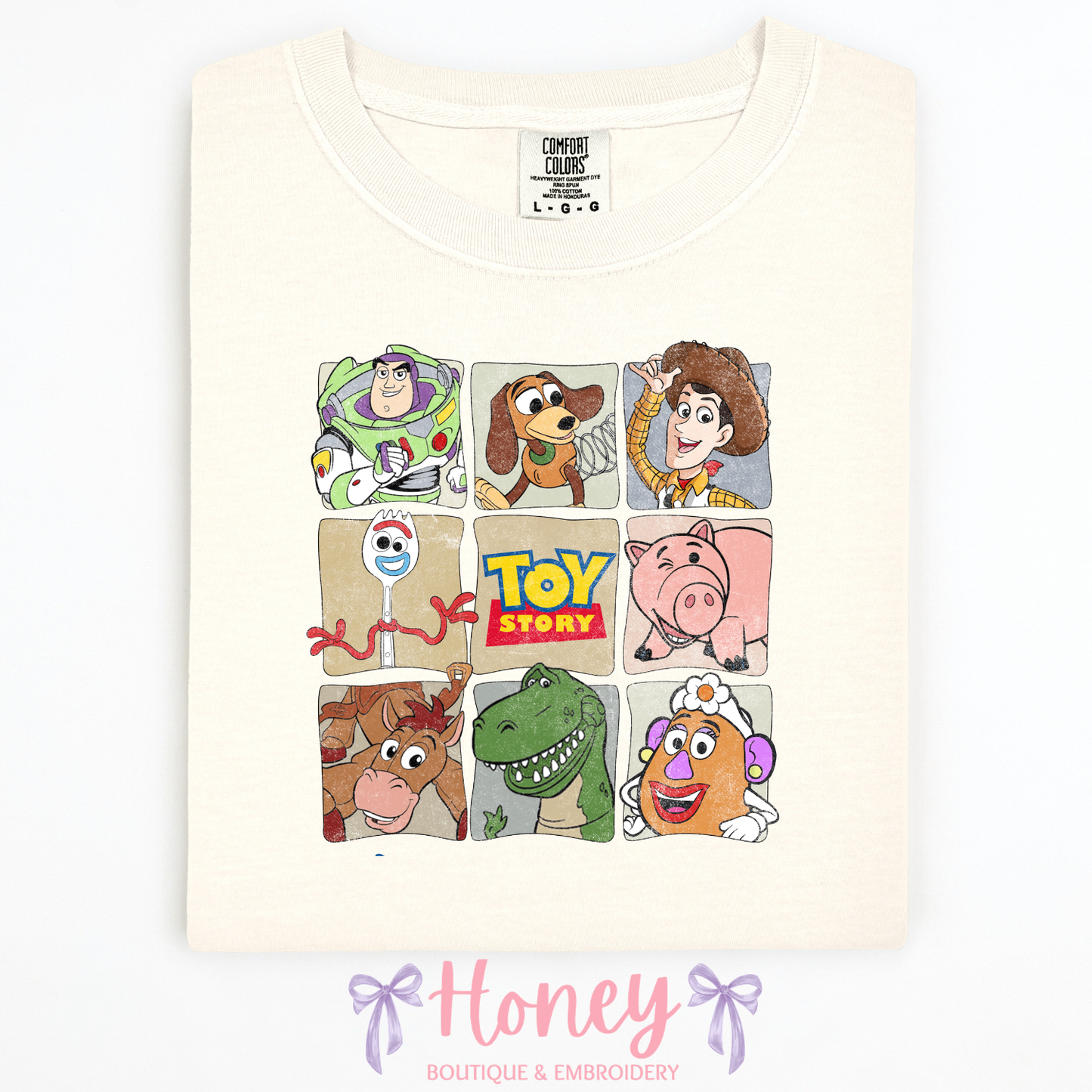 Vintage Toy Grid - T-Shirt or Sweatshirt